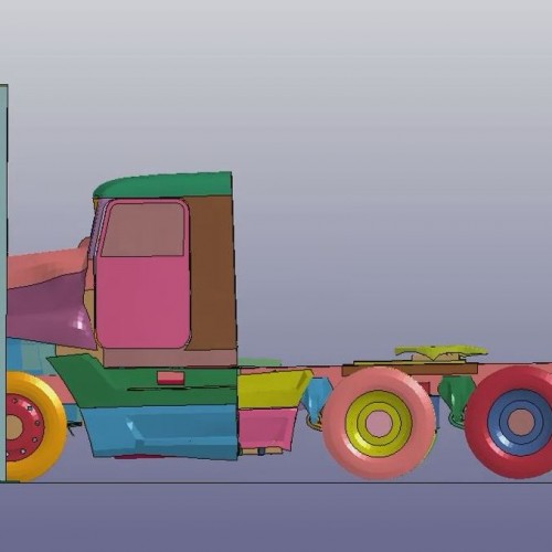 Anti-Terrorist Gate Simulation Crash Test