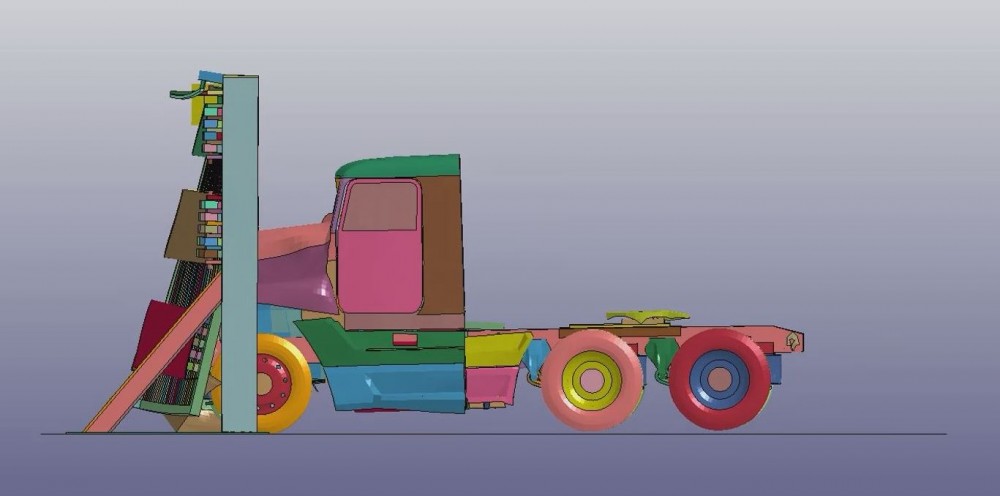 Anti-Terrorist Gate Simulation Crash Test