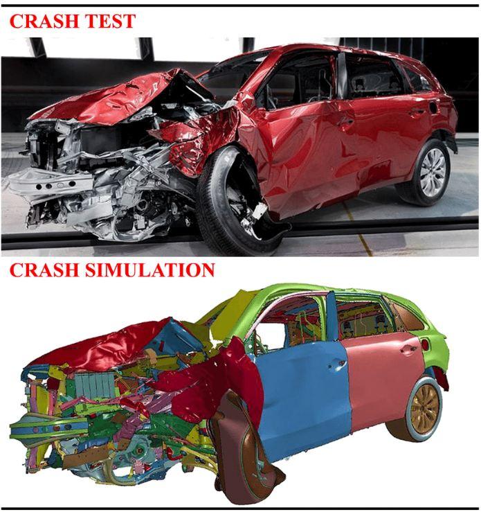 vehicle crash test